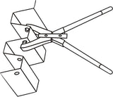 TPF Comercial 0007671110700 - Alicates sacabocados (para chapas trapezoidales, 700 mm)