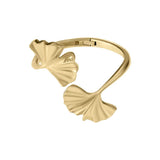 Emporio Armani Pulsera de mujer de latón con brazalete abierto