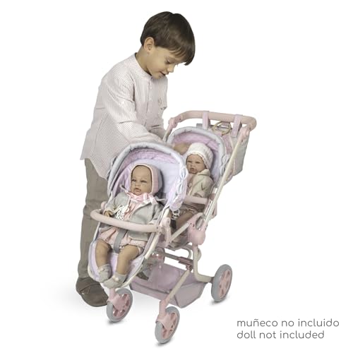 Carro de Muñecas Sophie Silla Gemelar Plegable DeCuevas 90875