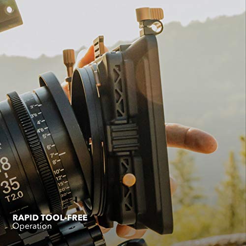 PolarPro - Basecamp - Kit VND Stage 3 - Montaje en núcleo - Adaptador Stage 3 - Filtro CPOL - VND 2-5 - 6-9 Paradas - Filtro de Niebla - Filtro de difusión - Iluminación atmosférica