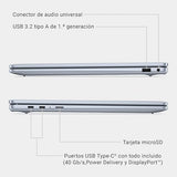 Dell Inspiron 14 Plus 7741 Copilot+ PC Ordenador Portátil 14" Pantalla QHD+ 60 Hz, Snapdragon X Plus, 16 GB RAM, 1 TB SSD, Adreno GPU, Windows 11 Home, Teclado retroiluminado Español - Platino