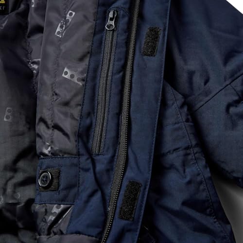 Kabooki Lwjipe - Lego Tec Play, Traje para Nieve Unisex niños, 590 Azul Marino, 122