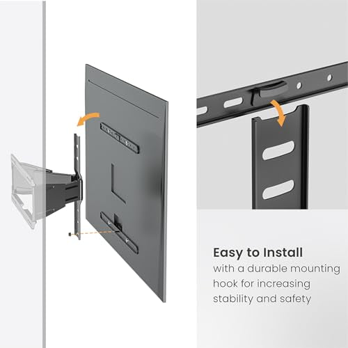 VALUE Soporte de Pared para TV, Ultrafino, 43-90 Pulgadas, hasta 50 kg
