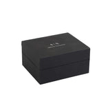 Armani Exchange Reloj Hombre, Movimiento Cronógrafo Cuarzo y Caja 45mm con Pulsera Piel, Grafito