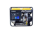 ITC Power NT-6100XE - Generador Diésel, color amarillo y negro