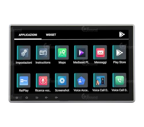 Radio de Coche para Ford Transit Android GPS Bluetooth WiFi USB Dab+ Touchscreen 10" 8core Carplay AndroidAuto