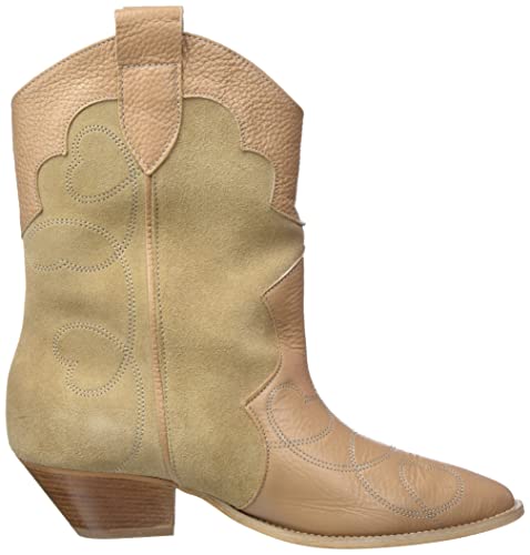 L37 HANDMADE SHOES That Vibe, Western Boot Mujer, marrón, 38 EU