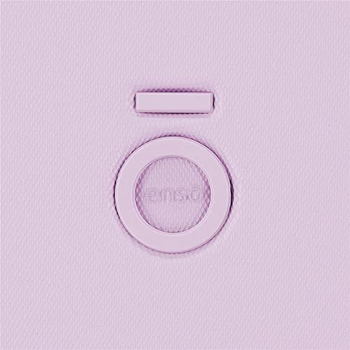 Enso Cute girl Maleta de cabina Morado 40x55x20 cms Rígida ABS Cierre TSA integrado 37L 3,22 kgs 4 Ruedas dobles Equipaje de Mano