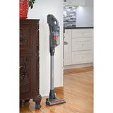 Black+Decker BHFEA18D1-QW - Aspirador sin cable 2en1 POWER SERIES con tecnología SmartTech que adapta su velocidad, Batería de Litio de 18V, Depósito de 500 ml