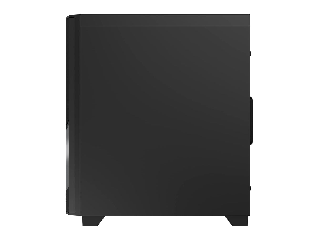 AORUS C500 Glass - Carcasa Negra para Juegos de PC de Torre Media, Vidrio Templado, USB Tipo C, 4 Ventiladores ARBG incluidos (GB-AC500G ST)