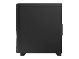 AORUS C500 Glass - Carcasa Negra para Juegos de PC de Torre Media, Vidrio Templado, USB Tipo C, 4 Ventiladores ARBG incluidos (GB-AC500G ST)