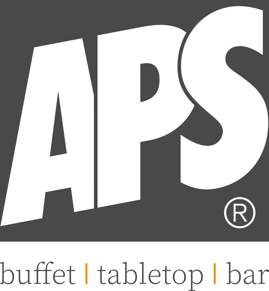 APS 12322 EASY INDUCTION Chafing Dish - Juego de 1 marco para fregadero (1 recipiente GN 1/1, mango resistente al calor, 60 x 42 x 30 cm, 9 L)