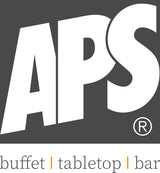 APS 30510 - Cuenco (aluminio, antiadherente, 45 x 45 cm, altura 10 cm, 5,6 L), color negro y plateado