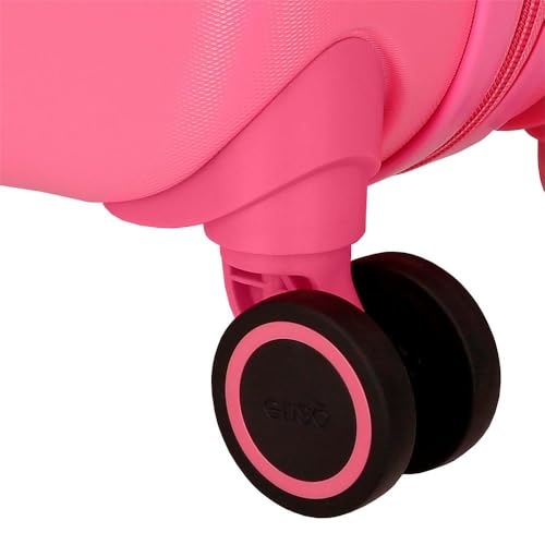 Joumma Disney You Are Magical Juego de Maletas Fucsia 55/70 cms Rígido 7,54 kgs Cierre TSA Integrado ABS 7,54 kgs 116L Equipaje de Mano