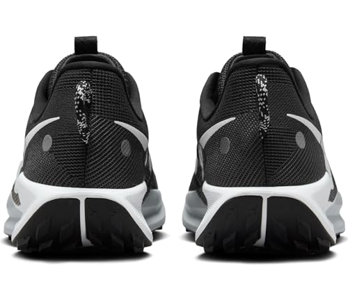 NIKE Reactx Pegasus Trail 5, Sneaker Hombre, Black White Anthracite Wolf Grey, 42 EU
