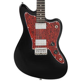 VINTAGE V50 Serie Posavasos Guitarra Eléctrica - Negro Brillante