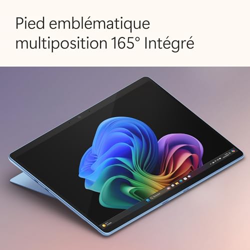 Microsoft Surface Pro (Cargador no Incluido), Copilot Plus PC, Pantalla táctil OLED 13, Snapdragon X Elite, 16 GB RAM, SSD 512 TB, Modelo, 11ª edición, Azul Zafiro