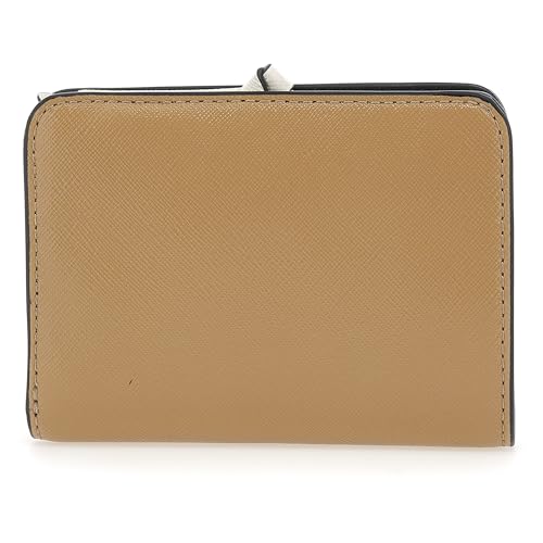 MARC JACOBS The Mini Compact Wallet, Mujer, Camel Multi, One Size