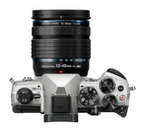 Cámara Micro Cuatro Tercios OM SYSTEM OM-5 Mark II, Incl. Objetivo M.Zuiko Digital ED 12-45mm Pro, Sensor Live Mos de 20 MP, estabilización de Imagen de 5 Ejes, Sellado IP53 contra la Intemperie