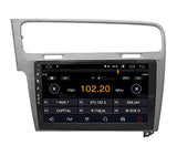 Radio de Coche para Volkswagen Golf 7 Gris Satinado Android GPS Bluetooth WiFi USB Dab+ Touchscreen 10" 4core Carplay AndroidAuto