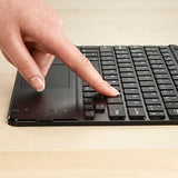 Hama Funda con Teclado para iPad Air de 13" 2024 (Teclado Bluetooth con Panel táctil, función Atril, Funda magnética, Funda para Tablet para Apple iPad Air de 13 Pulgadas, Teclado extraíble), Color