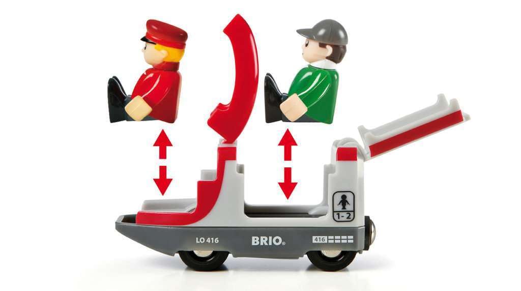 BRIO World - Set Ferrocarril con Cambio, Ferrocarriles, Set de Construcción de Madera, Tren Juguete, Juguetes Niños 3 Años o más, Juegos Educativos 3 Años