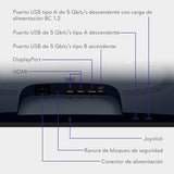 Alienware 25 Monitor Gaming - AW2525HM, Full HD (1920x1080), 320Hz, Fast IPS, 0.5ms, NVIDIA G-Sync Compatible, AMD FreeSync Premium, DisplayPort, 2 HDMI, 3 USB, 3 Años de Garantía
