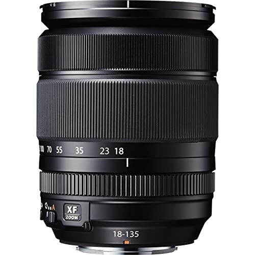 Fujifilm Fujinon - XF18-135mm F3.5-5.6 R OIS WR (Distancia Focal 18-135mm, Apertura f/3.5-5.6, Zoom óptico 7.5X,estabilizador óptico, diámetro: 67 mm), Negro