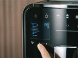 Melitta Barista T Smart F830-101, Cafetera Superautomática con Molinillo Silencioso, App Connect, Pantalla Táctil, 18 Recetas, 15 Bares, 1.8 l, Plata