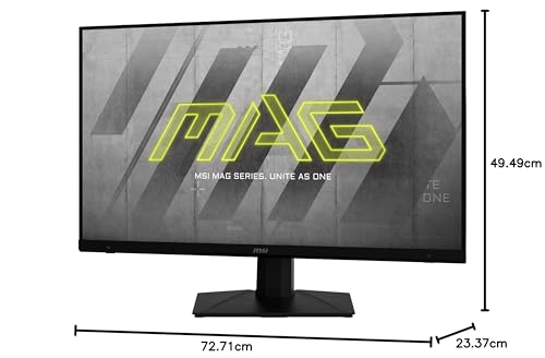 MSI mag 322UPF Monitor UHD Gaming 32", Panel IPS rápido 3840x2160, GtG 160 Hz/1 ms, sRGB 125,7%, diseño sin Marcos, DisplayHDR 400, DP 1.4a, USB Type-C (DP alt., c/DP de 90 W), HDMI