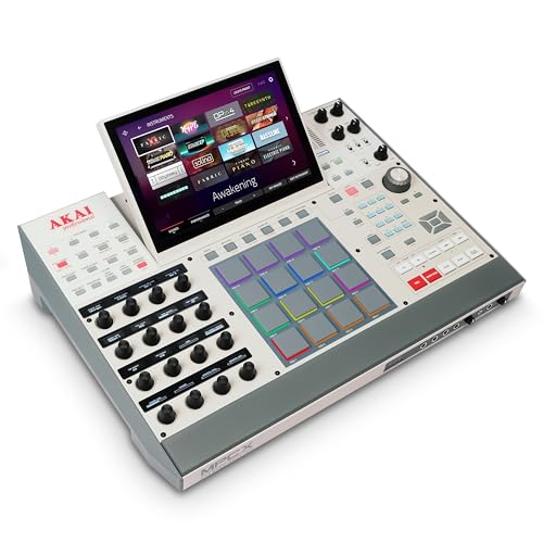 AKAI Professional MPC X SE - Centro de producción autónomo y creador de ritmos con pantalla multitáctil 10.1", drum pads, motores de sinte, 48GB