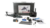 Amewi Apache AH-64D CP Helicóptero 6G/3D GPS RTF RC teledirigido Heli Helicóptero Heli Verde Oliva