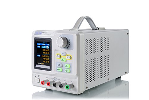 SIGLENT Serie SPD1000X Fuente de Alimentación, Voltaje de 5 Dígitos, 4 Hilos, 16V/8A, 128 W