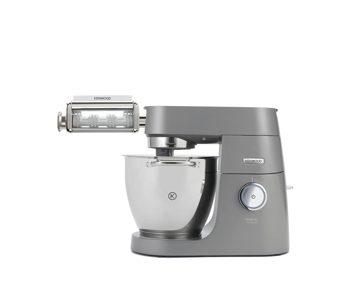 Kenwood KAX93.A0ME - Accesorio para robot de cocina (incluye embudo grande, cuchara de llenado y cepillo de limpieza, carcasa de acero inoxidable cromado)