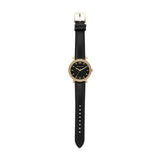 Michael Kors Corey Reloj Mujer, Movimiento de Cuarzo Tres Agujas con Correa de Acero Inoxidable o Cuero