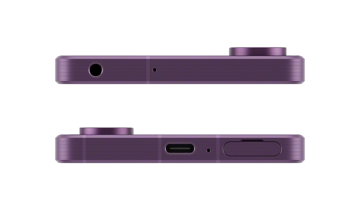 Sony Xperia 1 VII 6.5" 19.5:9 FHD+ HDR OLED, 120Hz, Lente Triple, 3.5 mm Audio Jack, Android 14, SIM Libre, 12GB RAM, 256GB Almacenamiento, Protección IP65/68, Dual SIM Hybrid, Púrpura