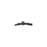 Manfrotto 190X - Kit trípode y rótula 2 Way fluida, 3 Secciones, Aluminio