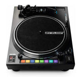 Reloop RP-8000 MK2 Giradiscos para DJ, 7 modos de funcionamiento codificados por colores RGB, Platter Play: controla la velocidad del giradiscos