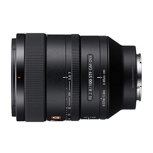 Sony FE 100mm f/2.8 GM OSS - Teleobjetivo Prime, Full-Frame (SEL100F28GM)