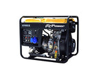 ITC Power NT-6100XE - Generador Diésel, color amarillo y negro