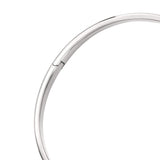 Emporio Armani Collar de acero inoxidable plateado para mujer, EGS3255040