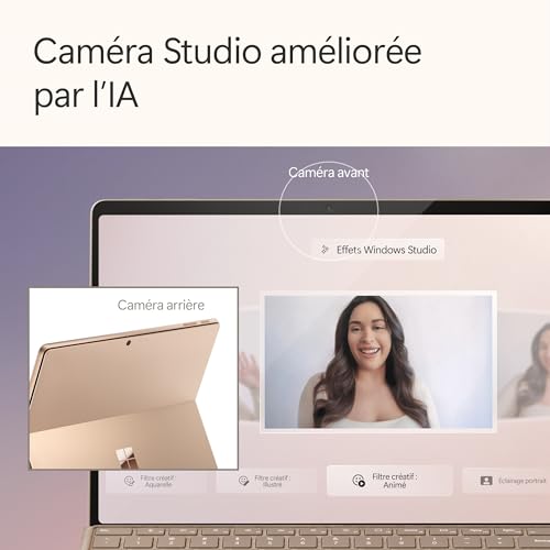 Microsoft Surface Pro (Cargador no Incluido), Copilot Plus PC, Pantalla táctil OLED 13, Snapdragon X Elite, 16 GB RAM, SSD 512 TB, Modelo, 11ª edición, Dune