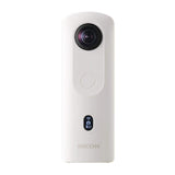 Ricoh Theta SC2 - Cámara Blanca de 360°, Video 4K con estabilización de Imagen, Imagen, Transferencia de Datos de Alta Velocidad, Hermosa Vista Nocturna con bajo Ruido, Delgada y
