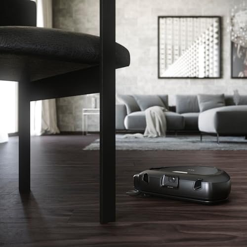 AEG RX9-2-4ANM Robot Aspirador, Mapeo con Cámara Láser 3D, Capacidad 0,7 L, 3 Velocidades, Autonomía 40 min, Diseño Triangular, Especial Mascotas, Cepillo Motorizado, Gestión por APP, WiFi, Color Gris
