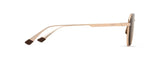 Maui Jim Lewalani Gafas, Matte Light Gold, 52-18-145 Unisex Adulto