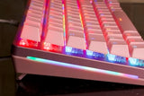 Glorious Gaming GMMK 2 Full Size (96%) - Teclado gaming mecánico, carcasa de aluminio, personalizable, keycaps dobles, switches Glorious Fox, RGB, distribuciones QWERTY estadounidense - Rosa