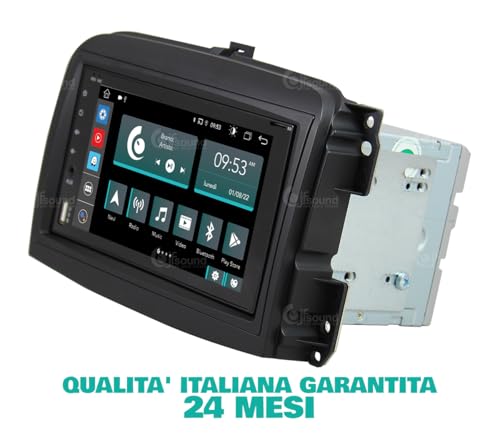 Radio de Coche Fiat 500L Android GPS Bluetooth WiFi USB Dab+ Touchscreen 6.2" 8core Carplay AndroidAuto