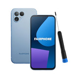 Fairphone 5 5G Smartphone sostenible (Pantalla de 6,46", cámara Dual de 50 MP, 8 GB/256 GB, 4200 mAh, Android 14) Incl. Destornillador iFixit, Azul Cielo