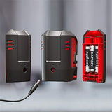 Leica Lino L2P5: Nivel láser de punto y líneas cruzadas con batería Li-Ion, cargador, adaptador magnético innovador en una carcasa (láser rojo, alcance de trabajo: 25 m)