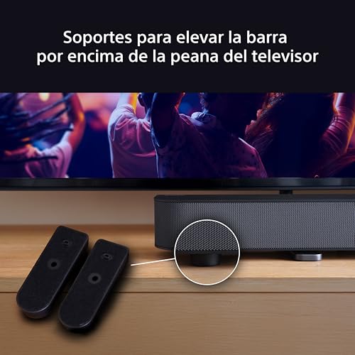 Sony Bravia Theatre Bar 6 con Subwoofer, 3.1.2ch Sonido Envolvente, Altavoces de Haz Ascendente, Dolby Atmos, DTS:X, Voice Zoom 3 con IA, DSEE, Fácil configuración